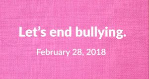 Pink Shirt day 2018