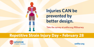 Repetitive strain injury day Feb 28