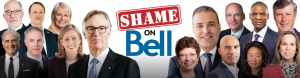 Shame On Bell - Unifor