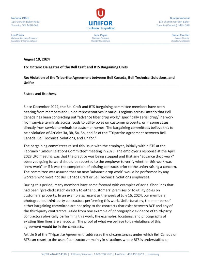 Communication to BTS and Bell Craft Delegates_Page_1