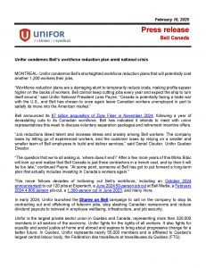 Unifor Press release Bell Canada_Page_1